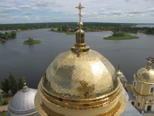 Нилова пустынь. Вид с колокольни